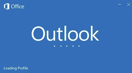 Outlook loading image