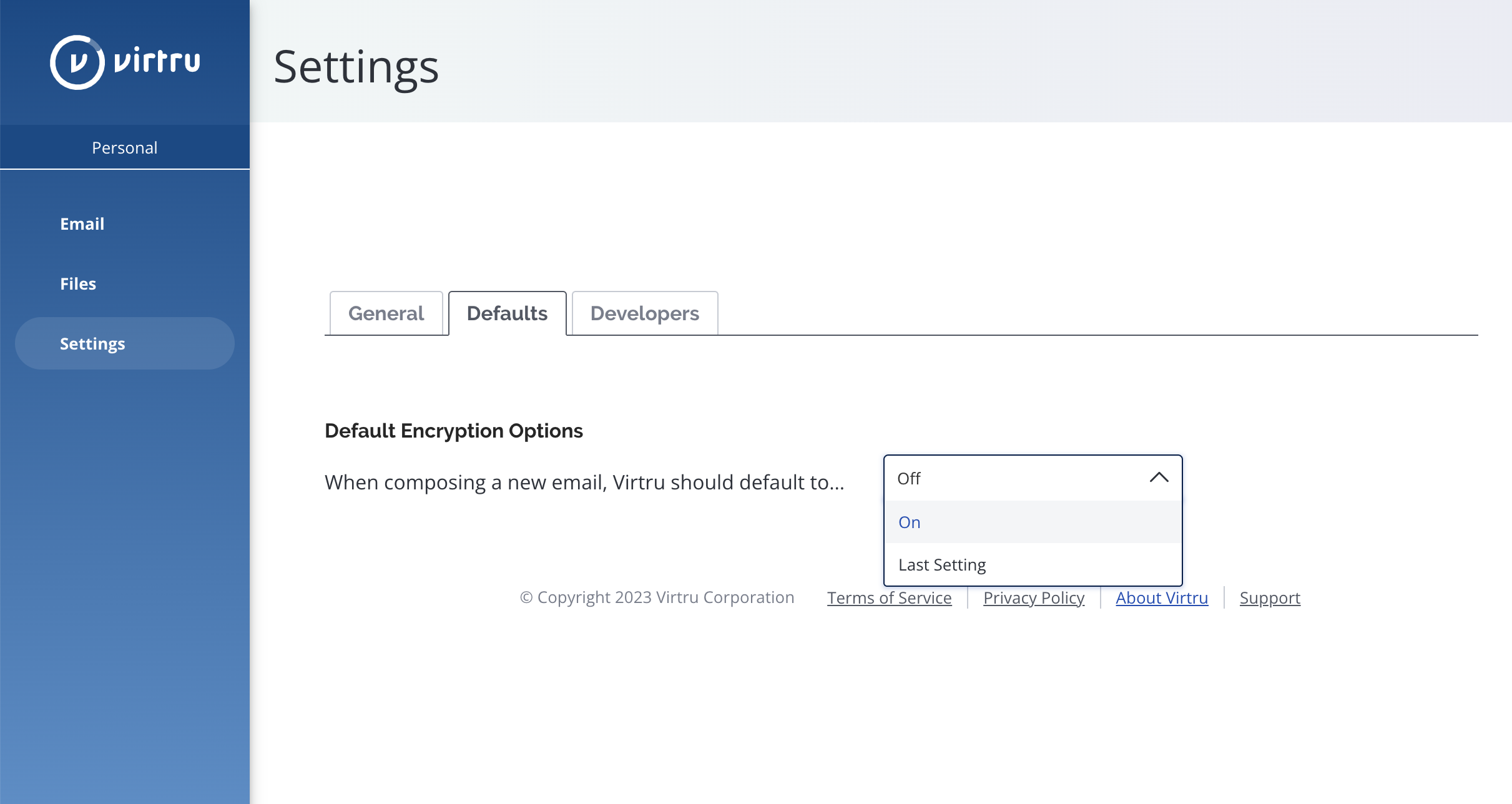 Control Center user email toggle settings.png