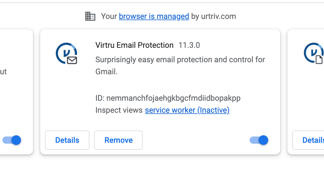 service worker option
