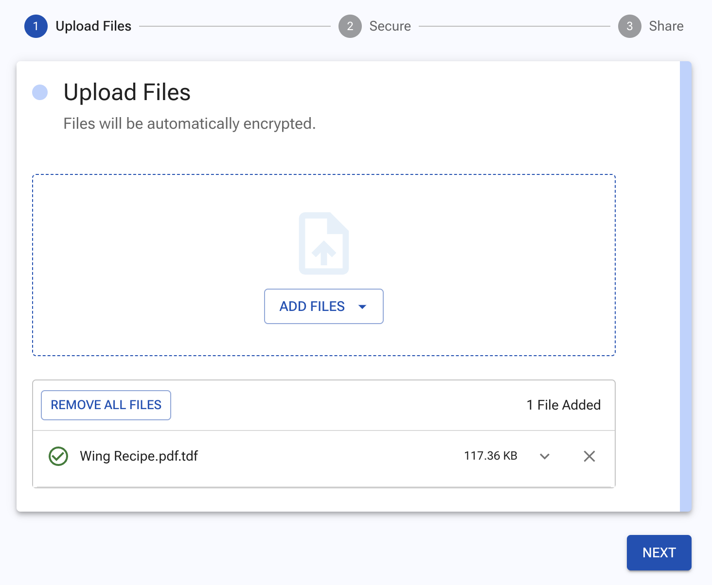 Uploaded file
