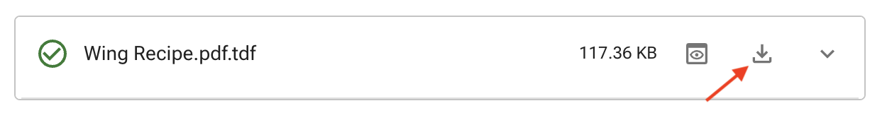 Download option