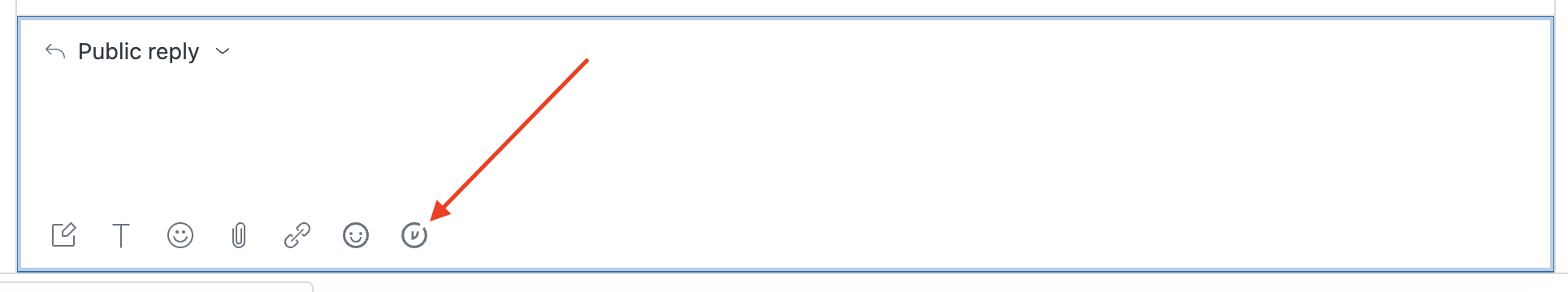 Virtru Secure Share for Zendesk button