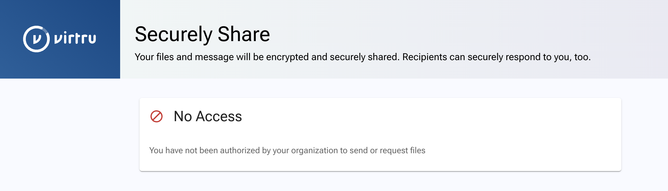 Blocked Share function