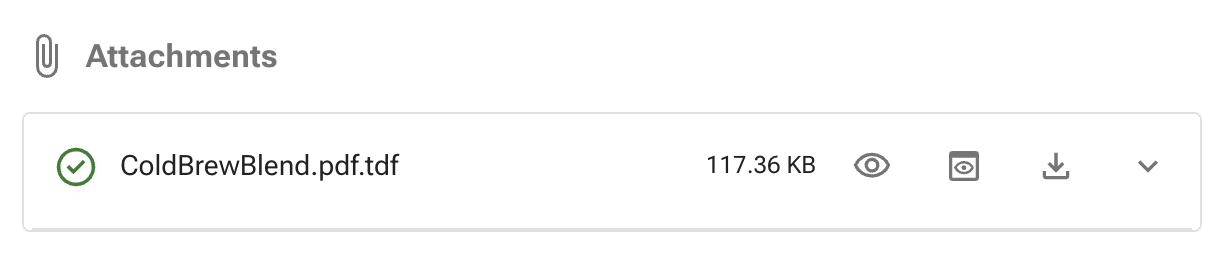 Secure Share file
