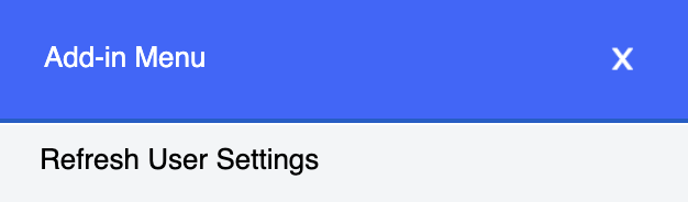 Outlook 365 Menu