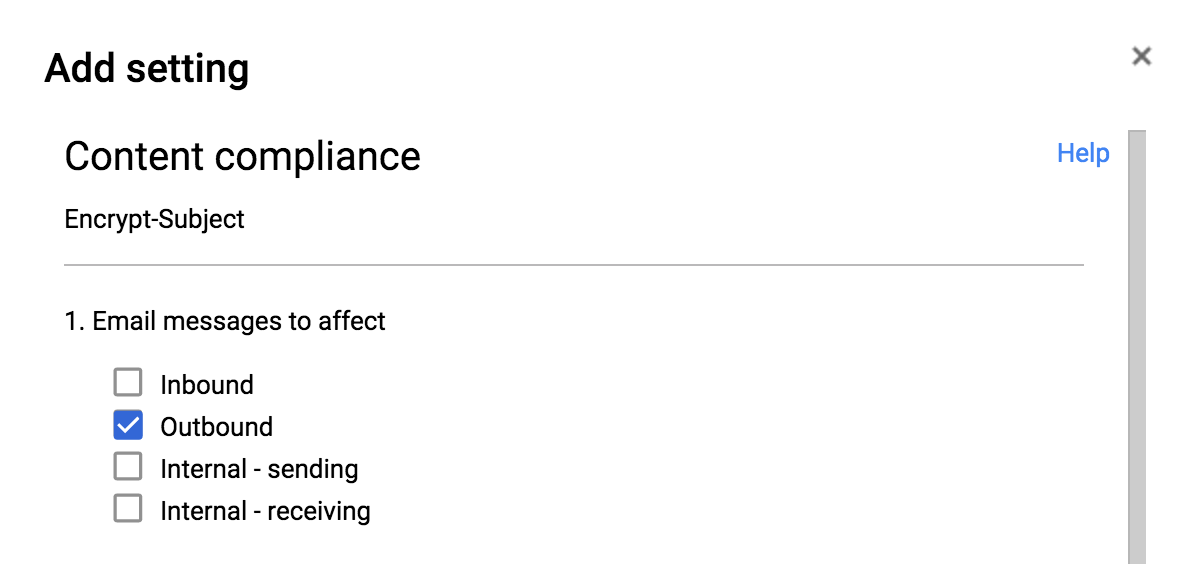 Add Setting