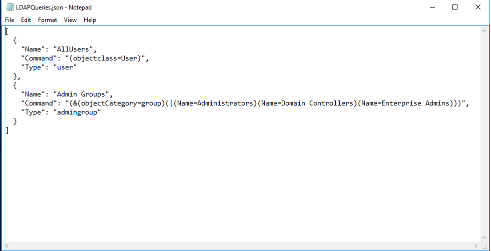 JSON Files