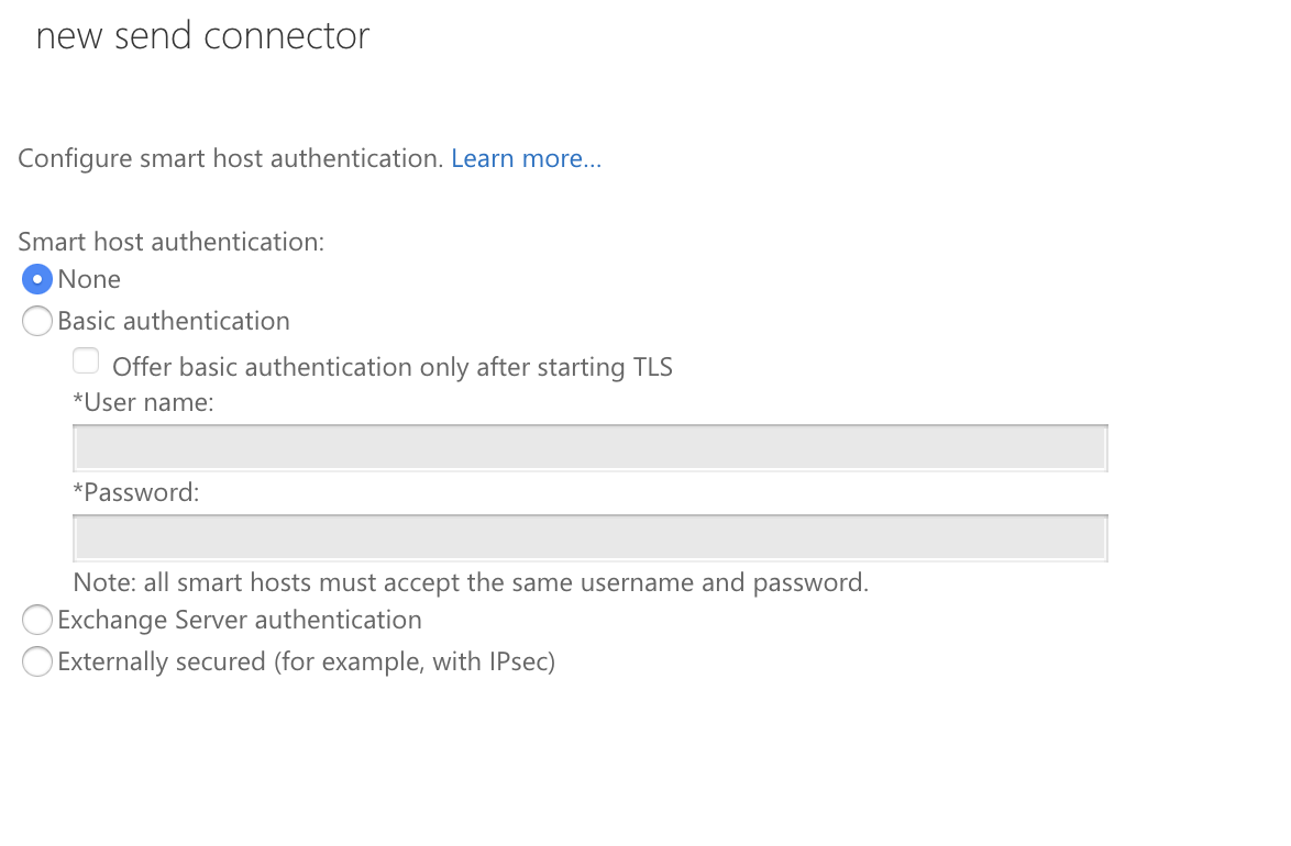 smart host authentication setup