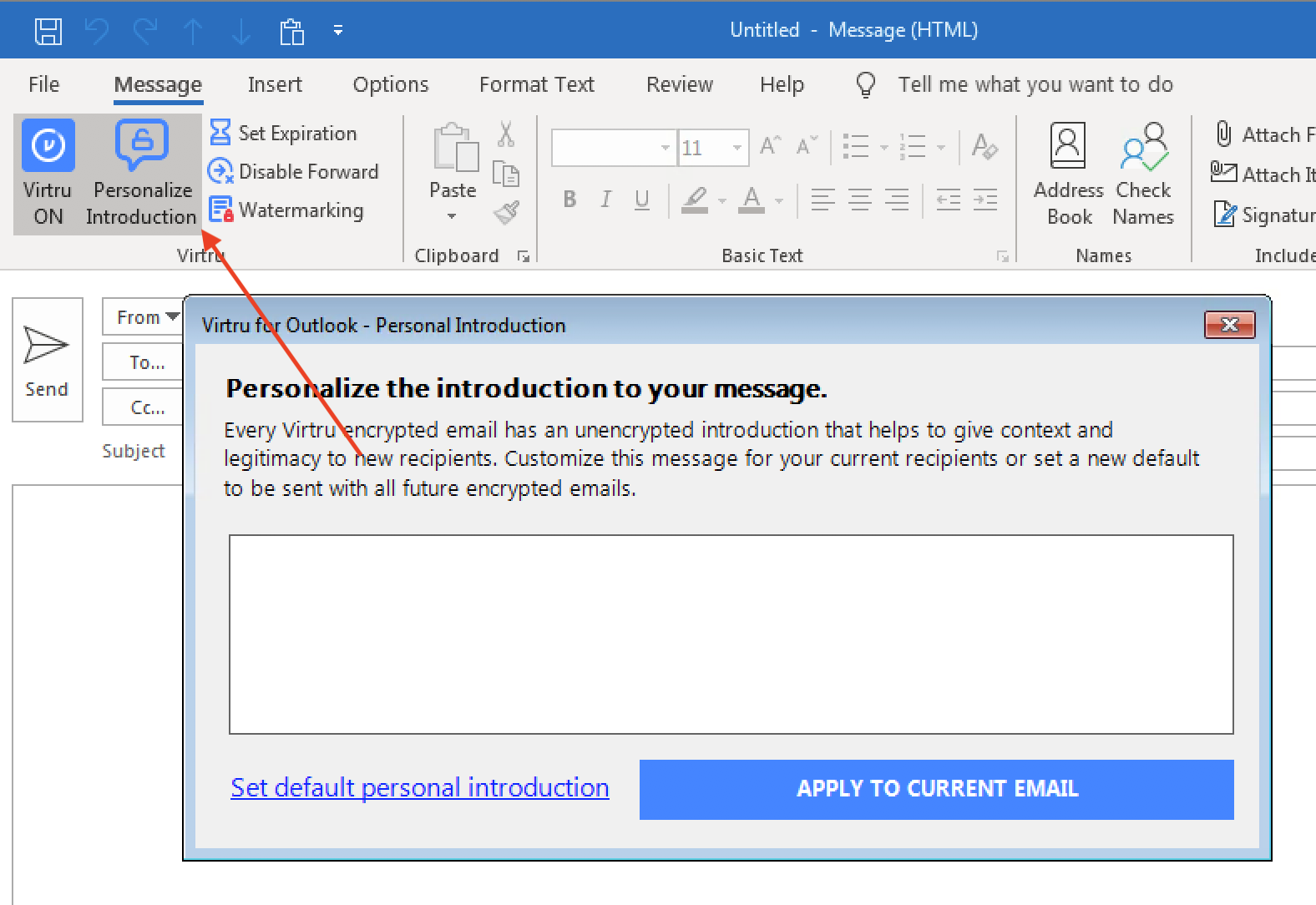 How to Send a Secure Email in Microsoft Outlook?