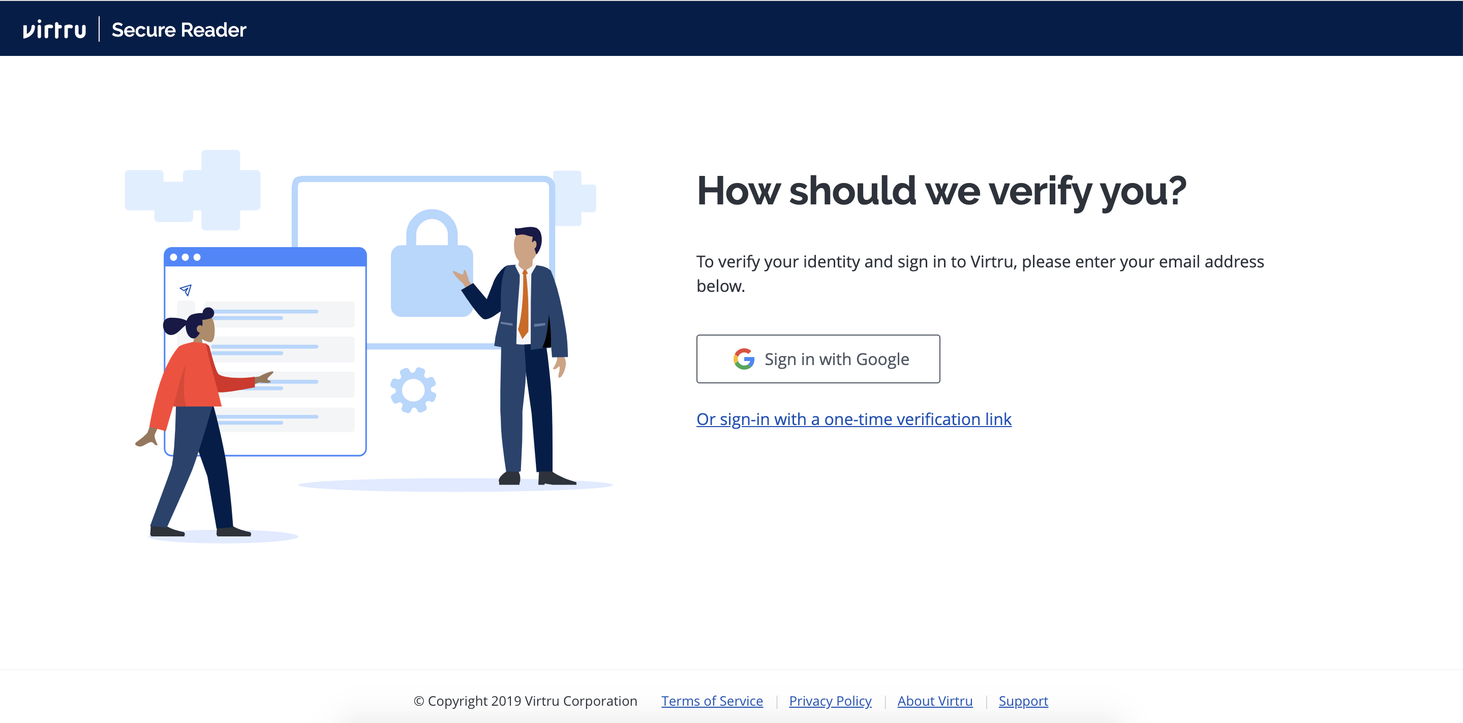 How should we verify you?