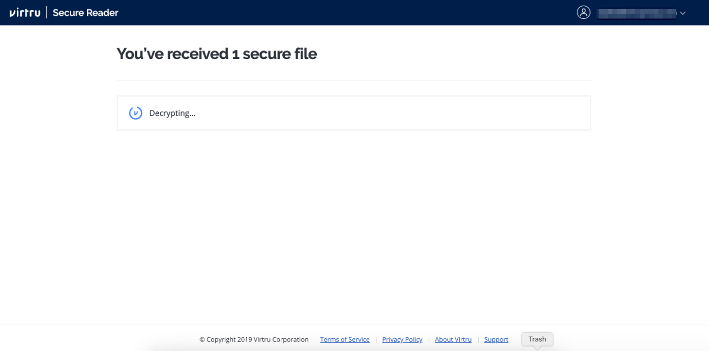File decrypting