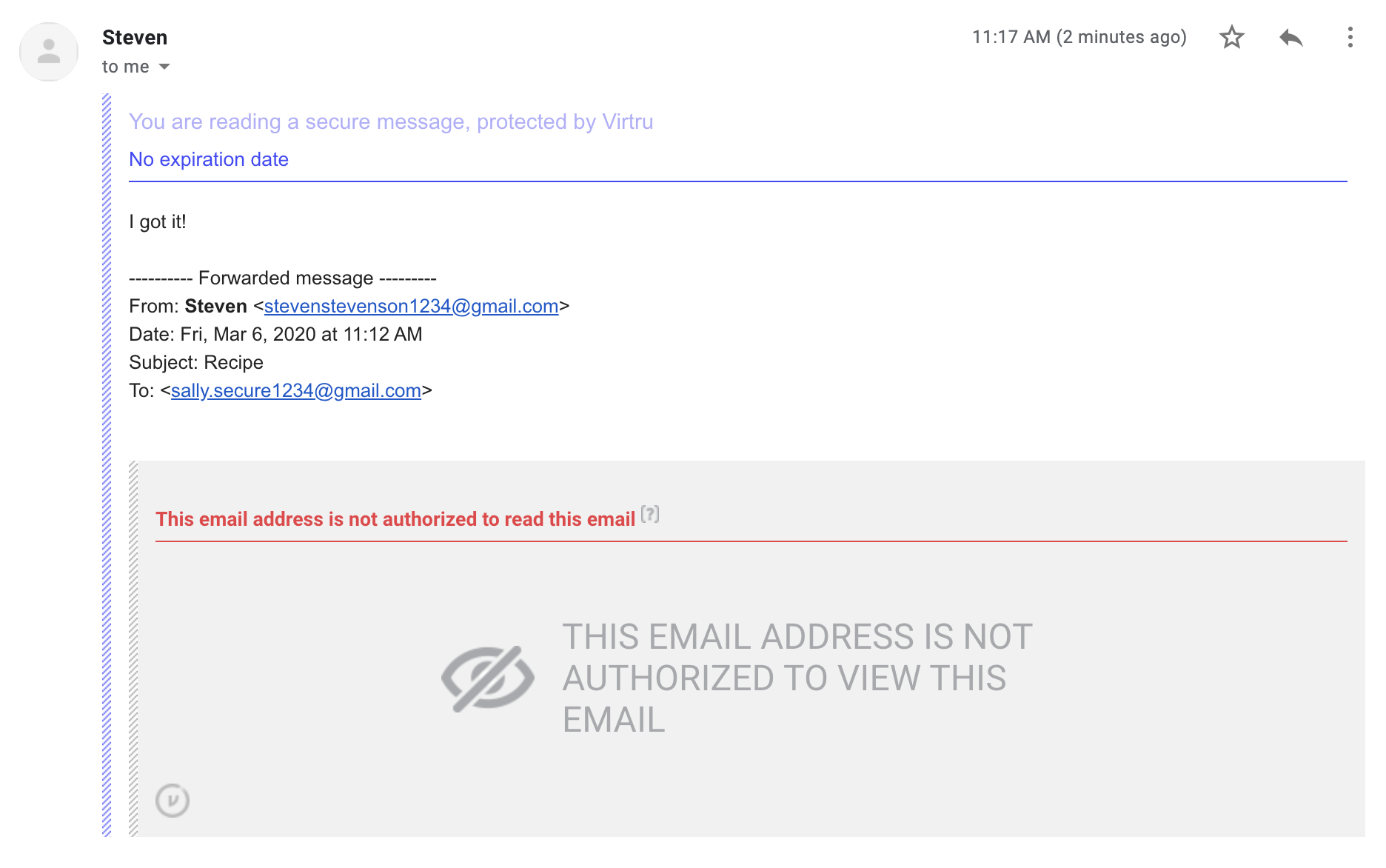 NOT AUTHORIZED error