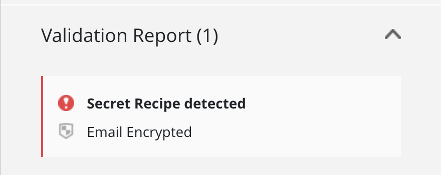 Validation Report