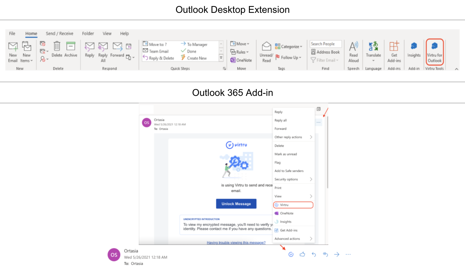 How to send a secure email in Outlook