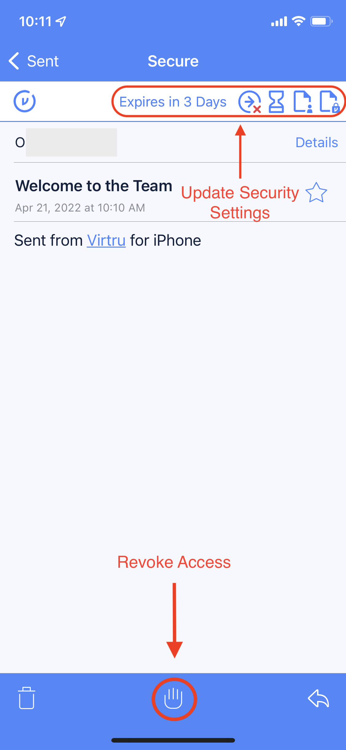 Update Security Settings